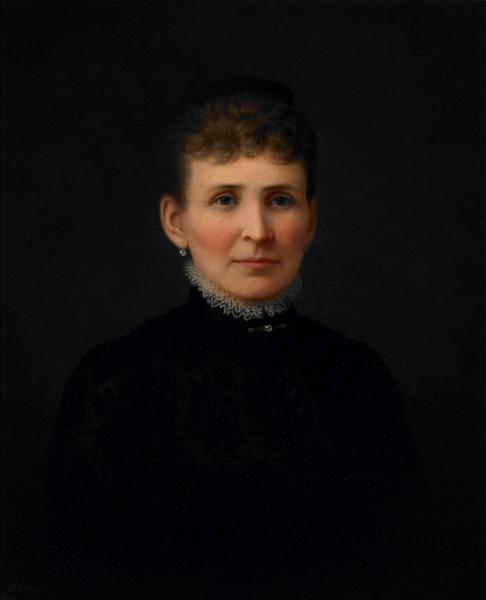 Hannah Brown Skeele Portrait of a Woman oil painting image